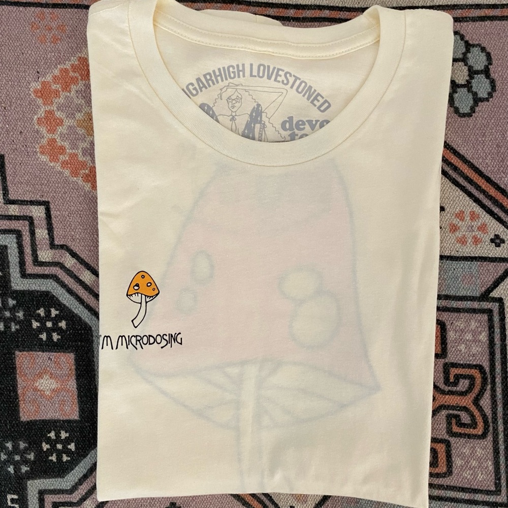 Brand New Sugarhigh Lovestoned ‘Microdosing’ tee Size XS 🍄
